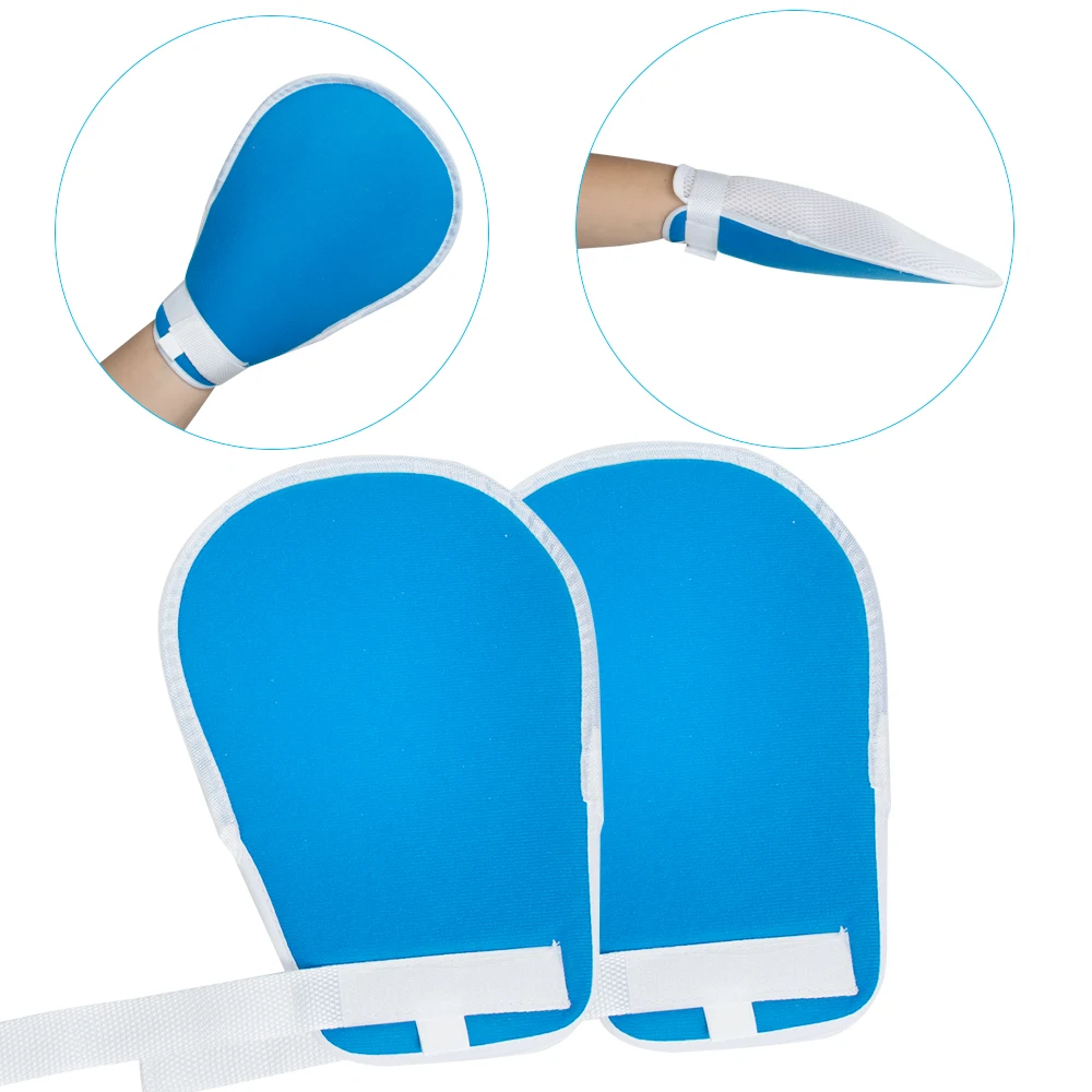

Control Mitts Medical Restraints Patient Hand Infection Protectors Padded Mitts Safety Universal Prevent Finger Harm Fixed Glove
