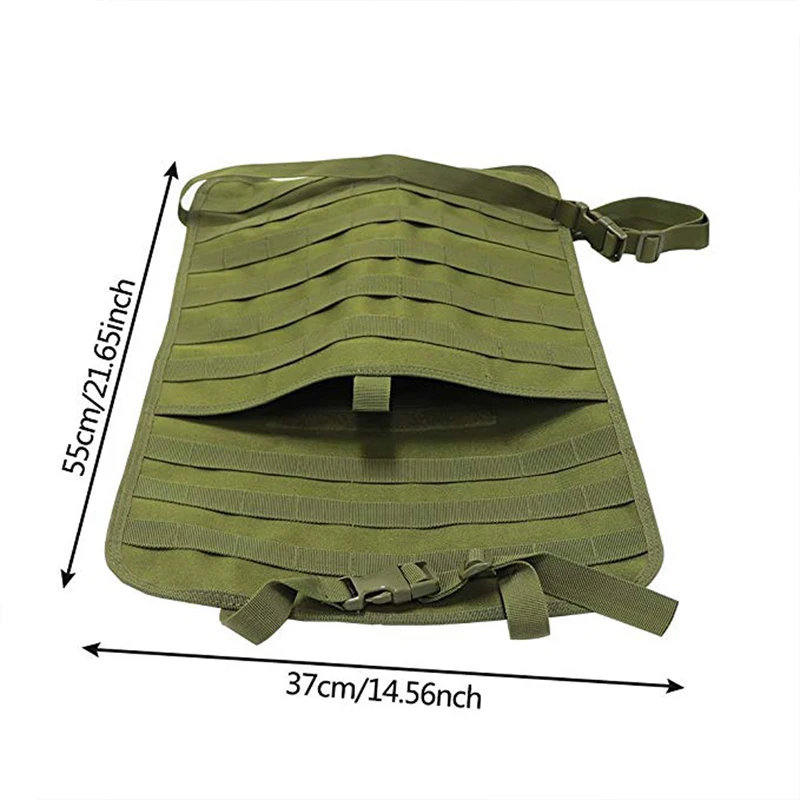 Tactical MOLLE Car Seat Back Organizer Hunting Bag Universal Seat Cover Case Vehicle Panel Car Seat Cover Protector