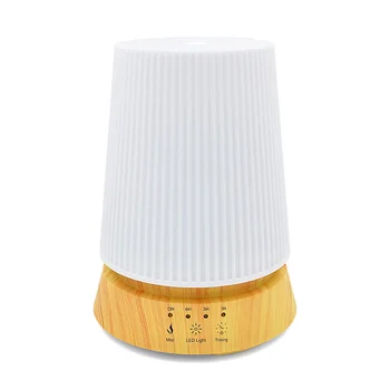 

KAIPUTE 350ml Air Humidifier Electric Aroma Essential Oil Diffuser Ultrasonic Humidifier Aroma Diffuser Mist For Home Wood