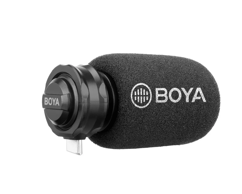 

BOYA BY-DM100 Microphone for Tybe-C Android Digital Condenser Stereo Microphone Superb sound for Android USB Devices Recording