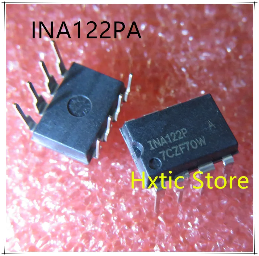 10PCS lot New original INA122 INA122P INA122PA DIP 8 IC