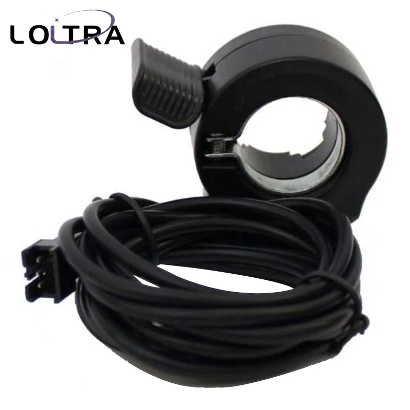 Cheap WUXING 130X Ebike Thumb Throttle 24V/36V/48V/60V/72V Universal Voltage For FC-1 Stealth Bomber Electric Bicycle Electric Scoot 0