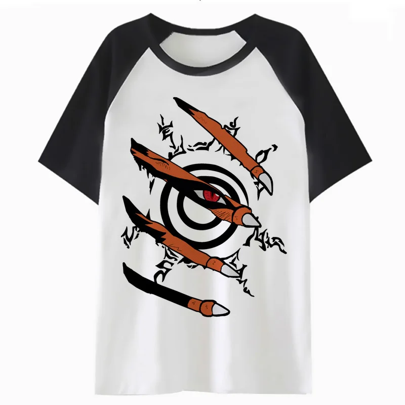 

Naruto Nine tails t shirt clothing women harajuku kawaii tops graphic female tshirt tee cartoon femme t-shirt K4516
