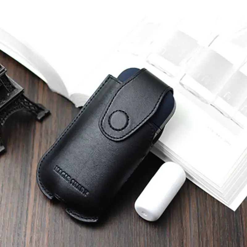Protective Case Cover Pouch Bag Holder Soft Leather Shell Dustproof for IQOS E Cigarette font b