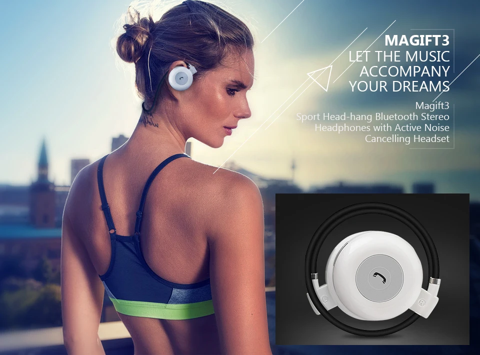 Magift3 Fashion Sports Running Bluetooth Stereo Headphone Neckband Wireless Headset with MIC For iPhone LG Android Samsung (1)