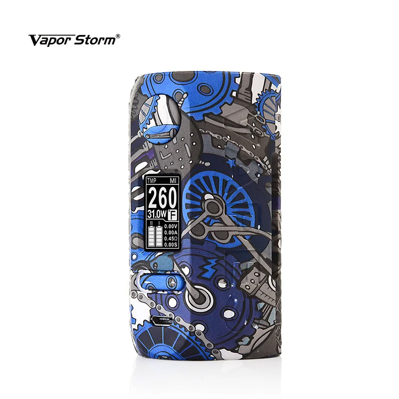 Vapor Storm Storm230 Bypass 200 Вт VW TC Box Mod Vapes модный мод с поддержкой двойной батареи 18650 электронная Сигарета RDA RBA RDTA - Цвет: Punk