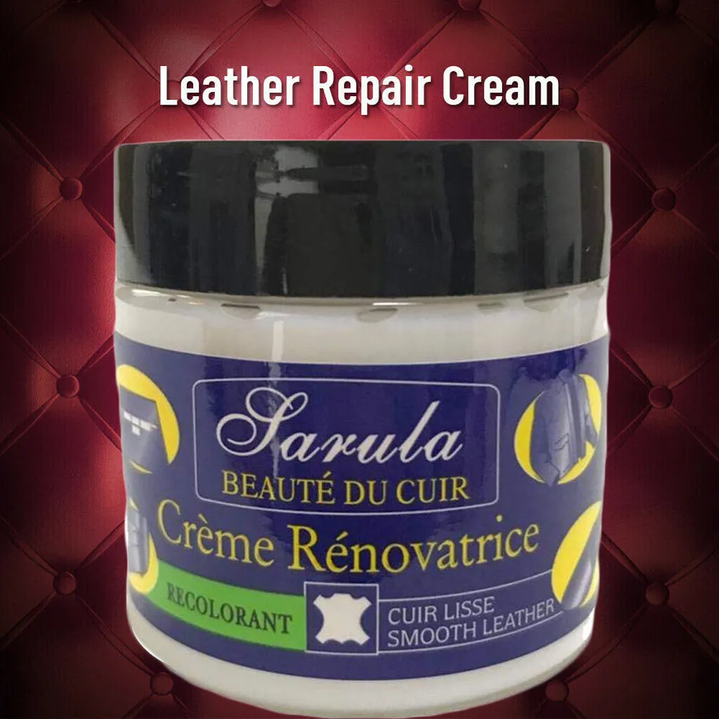 

Leather Repair Cream Filler Compound For Leather Restoration Cracks Burns Holes Leather Refurbishment Dyeing Oil Cleaning1JUNE14