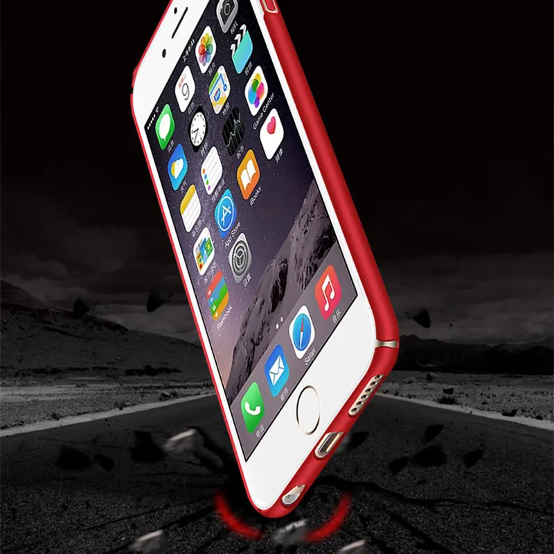 Ascromy Shell Hard Plastic PC Ultra Thin Full Protective Cover Case for Apple iPhone 6 S 6S Plus 7 8 X 5 5S SE Phone Accessories (5)