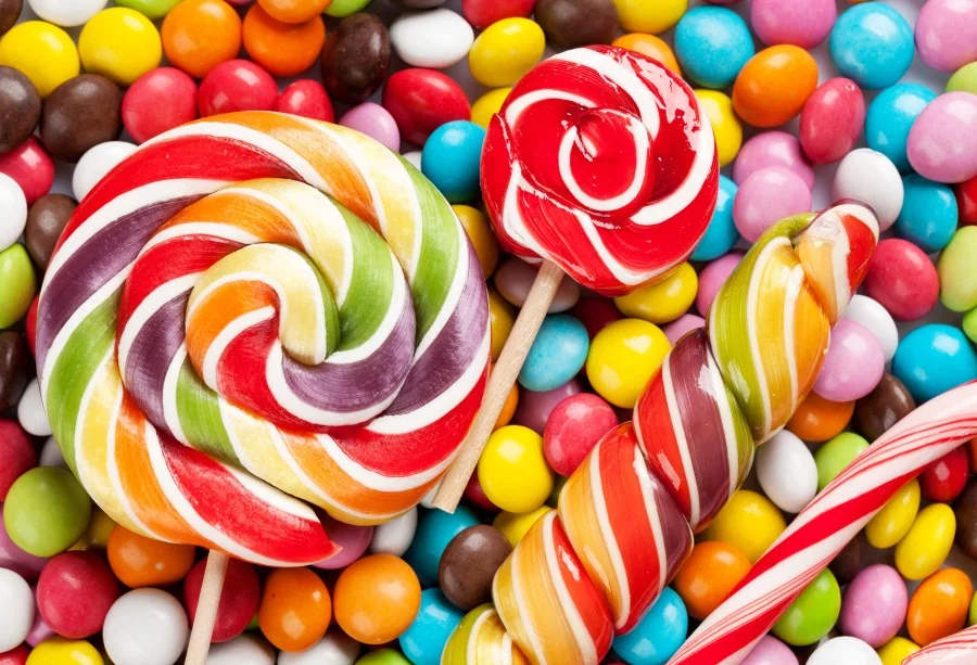 

Laeacco Colorful Candy Lollipop Baby Children Party Photography Backgrounds Customized Photographic Backdrops For Photo Studio