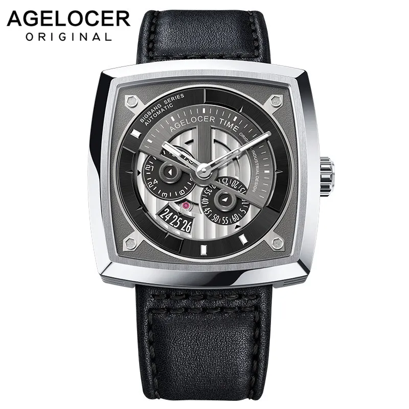2019  further other Swiss Brand AGELOCER Big Sport Watch Men Luminous  