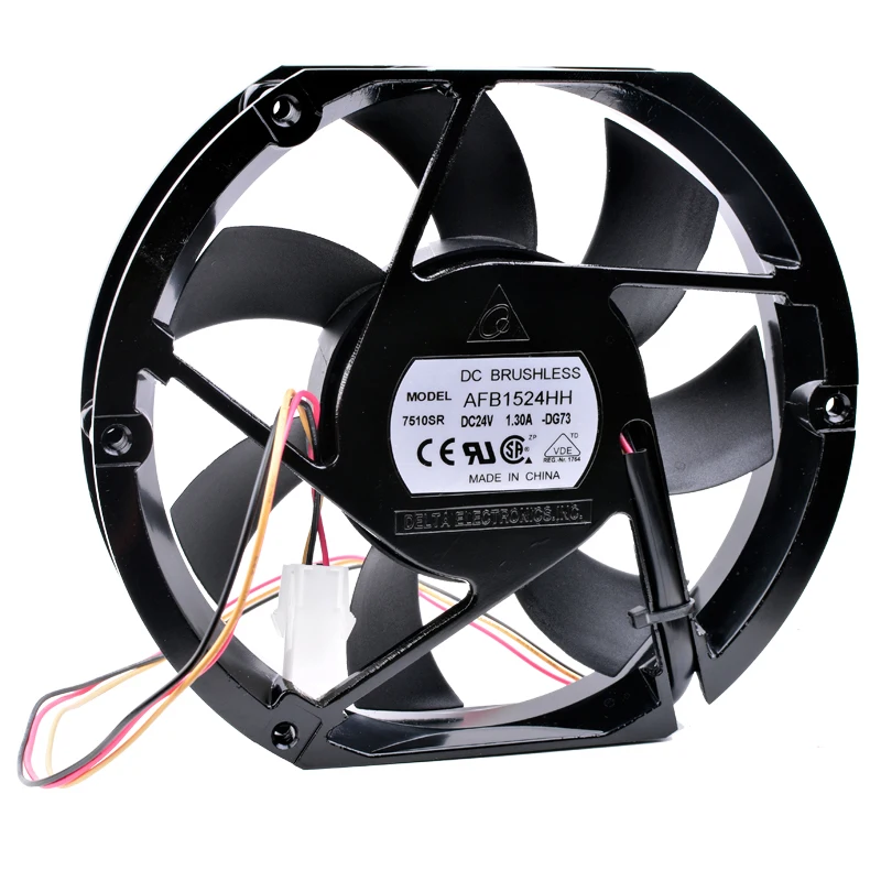 

AFB1524HH 15cm 172x150x25mm 15025 DC24V 1.30A Metal ultra-thin ABB inverter cooling fan