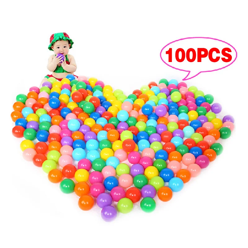 Bolas de Brinquedo 100 pcs colorido bola oceano Diâmetro : 5.5cm