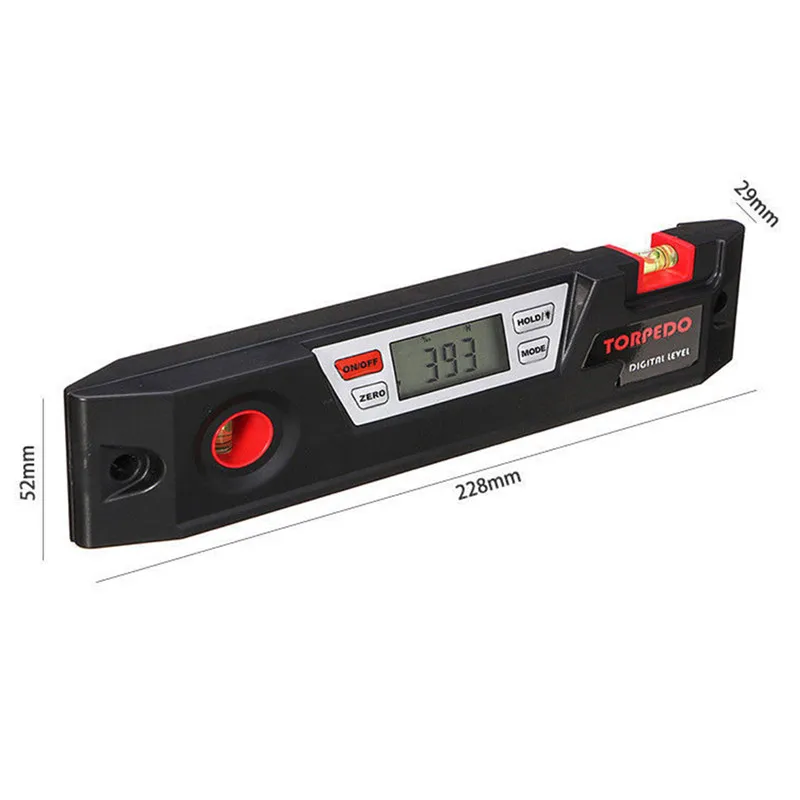 

LCD Digital Inclinometer Protractor Digital Anger Finder Angle Gauge Horizontal Bevel Box
