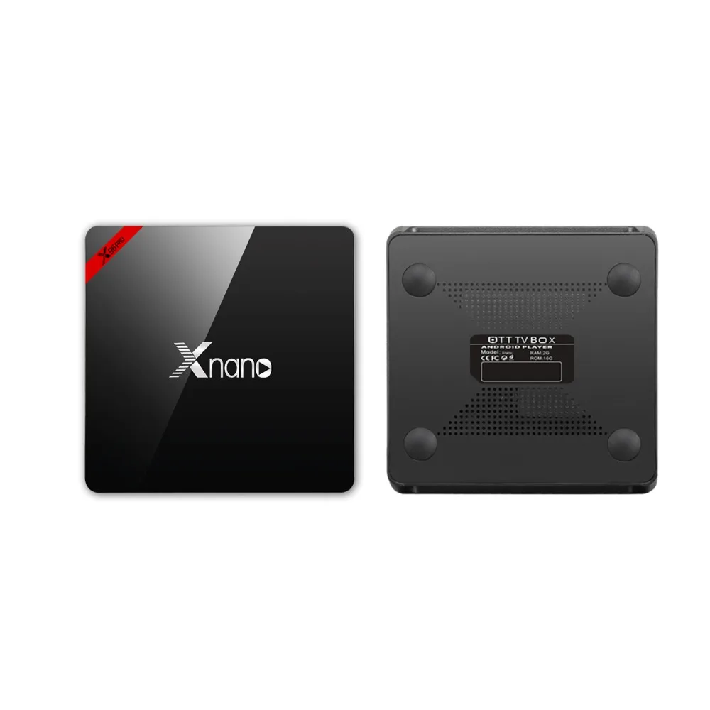 X96 Pro Xnano Android 6,0 ТВ приставка S905X четырехъядерный 2G+ 16G BT 4,0 4K HD2.0 OTA обновленный Смарт медиаплеер DLAN телеприставка