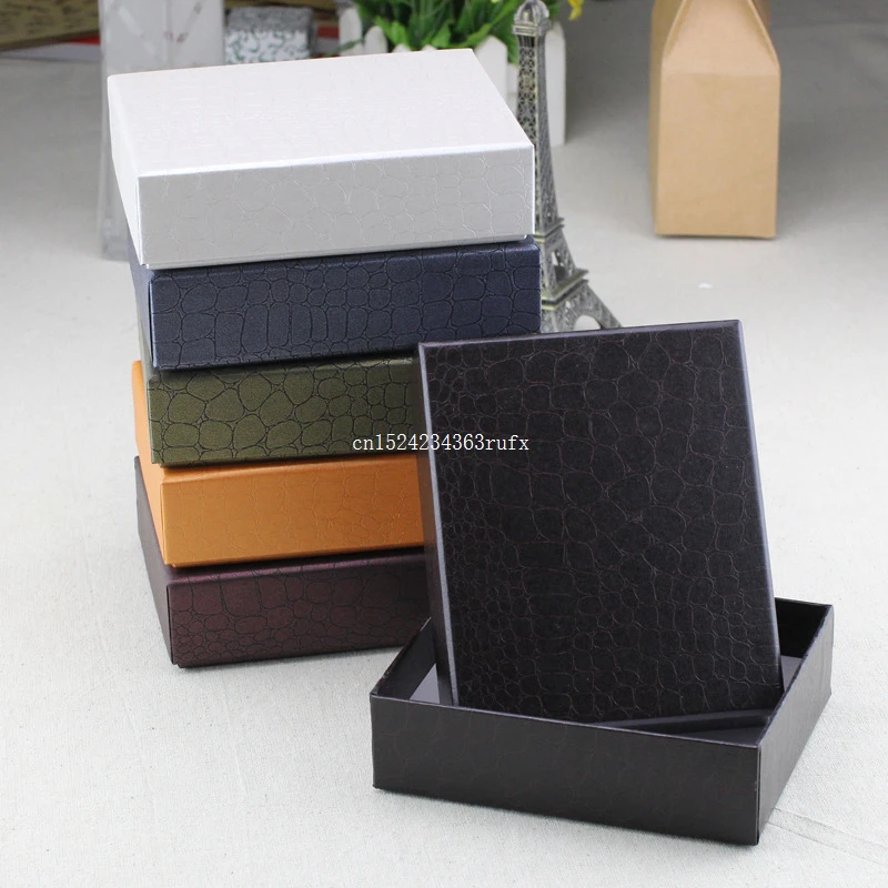 Best 300pcs Packaging Box 1200g Paper Jewelry Box Gift Packaging Boxes Wallet 14.5*12*4cm 0