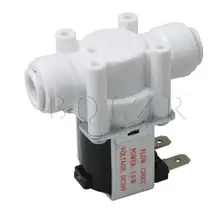 BQLZR 5 Вт двухстороннее радио 3/" Электрический водяной воздушный клапан Соленоидный клапан 1200CC потока 24V DC