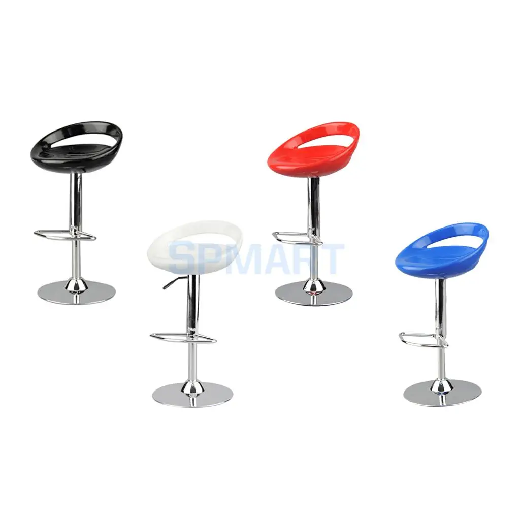 Pack of 4 Pieces 1/6 Scale Round Swivel Chairs Pub Bar Stools Furniture Accessories for 12'' Action Figures Hot Toys Sideshow Pack of 4 Pieces 1/6 Scale Round Swivel Chairs Pub Bar Stools Furniture Accessories for 12'' Action Figures Hot Toys Sideshow