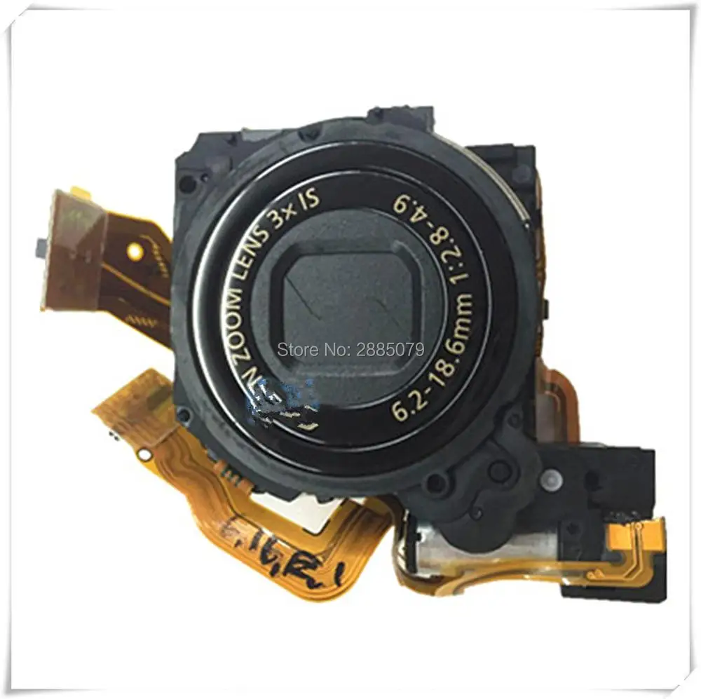 Черный зум для Фотоаппарата Canon IXUS85 IS SD770 IS объектив с ccd PC1262 IXY25 объектив IXUS 85 IS камера Запасная часть