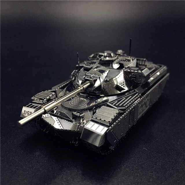 MMZ MODEL NANYUAN 3D Metal model kit JS-2 tank Chieftain MK50 Tank Assembly Model DIY 3D Laser Cut Model puzzle toys for adult 3