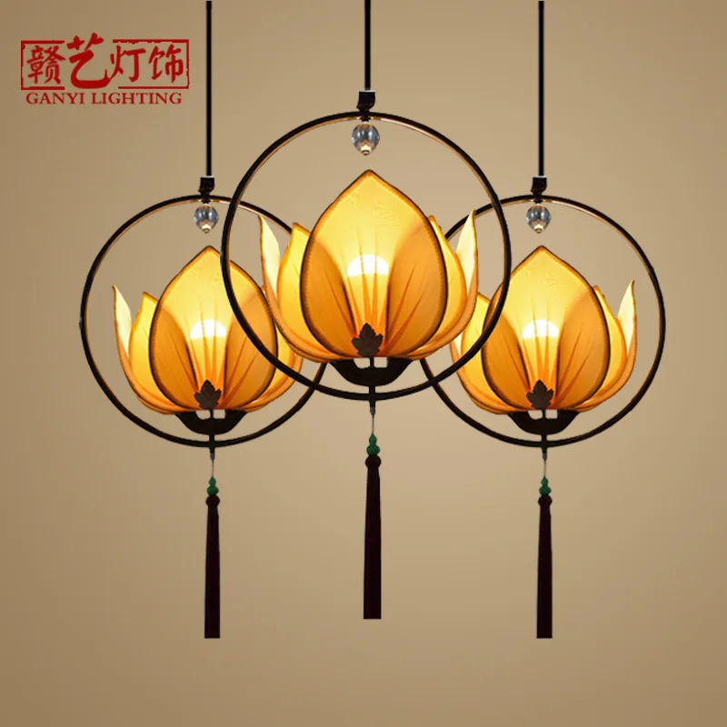 

hotpot restaurant lotus lotus droplight zen restaurant droplight Chinese classical Chinese style lamps and lanterns