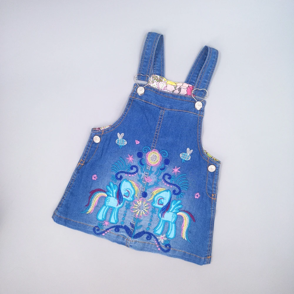 

Baby Sundress Baby Girl Suspender Dress Summer Denim Dresses Girls Overalls Kids Jeans Children Clothes Kids Clothing 23457