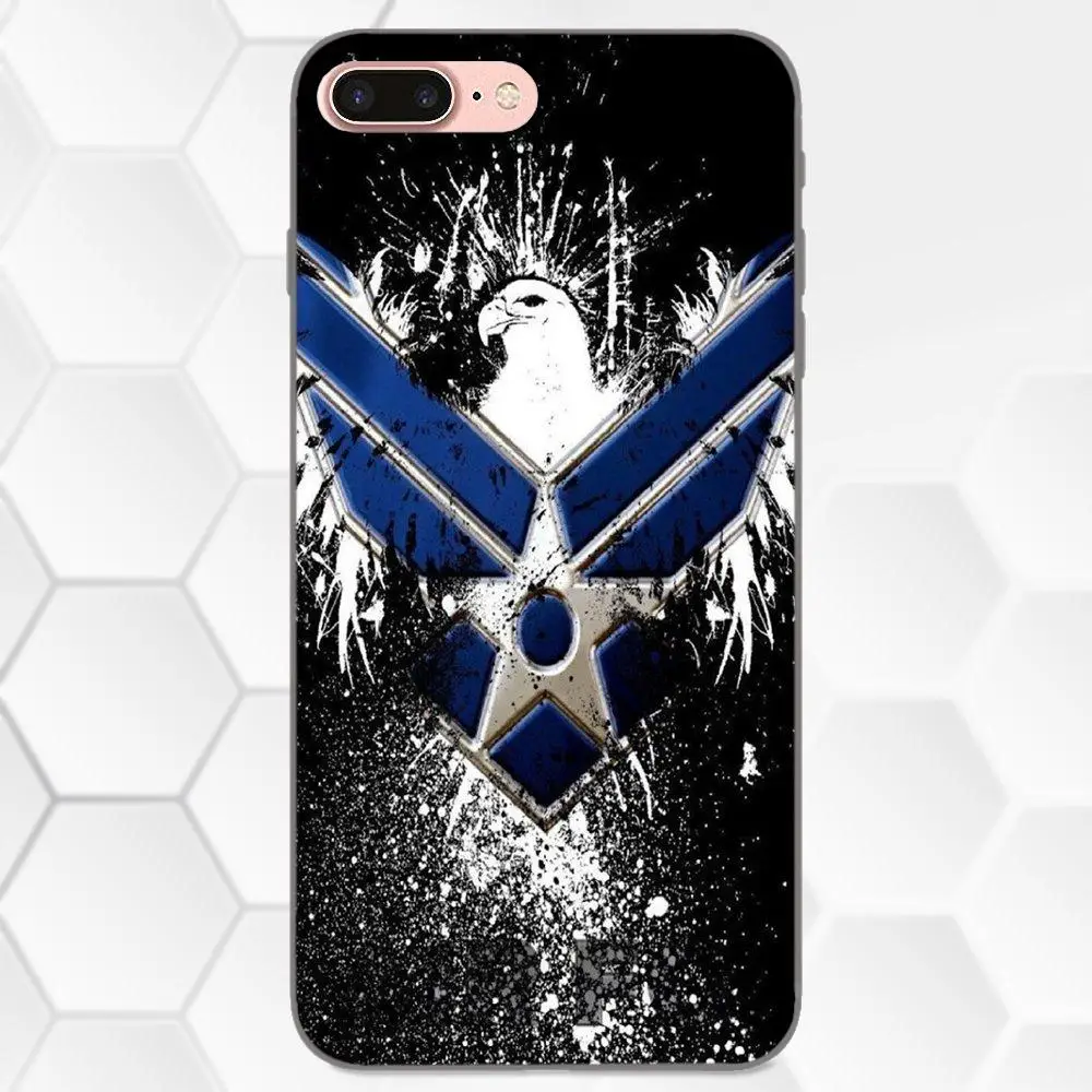Usaf Us Air Force для Samsung Galaxy Note 4 8 9 G313 S3 S4 S5 S6 S7 S8 S9 S10 Edge Plus Lite I9082 мягкие чехлы