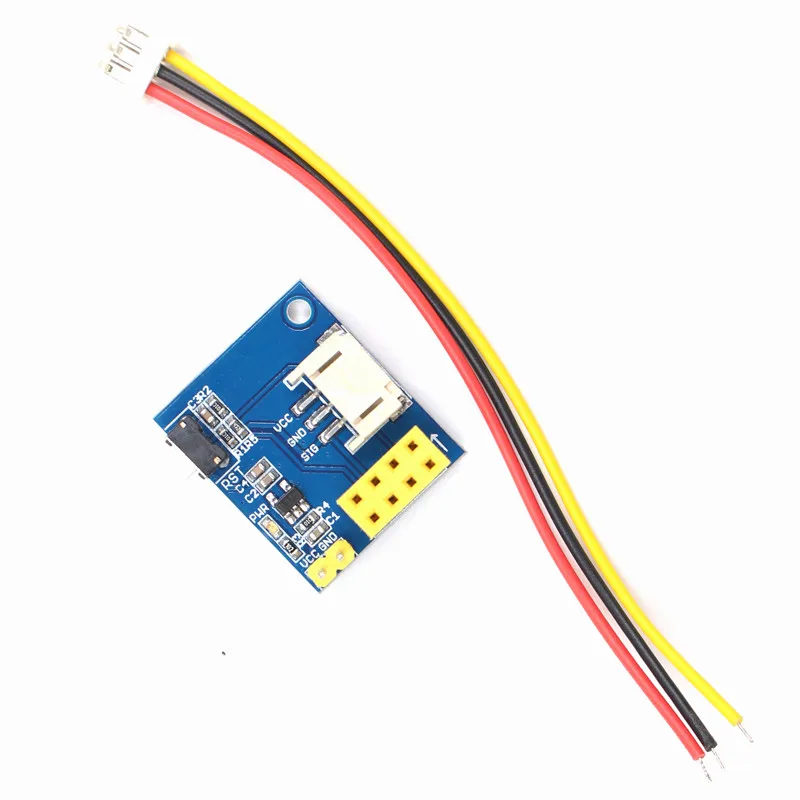 ESP8266 ESP01 ESP-01 RGB светодиодный контроллер Adpater wifi модуль DIY для Arduino IDE WS2812 WS2812B 5050 16 бит светильник кольцо Рождество