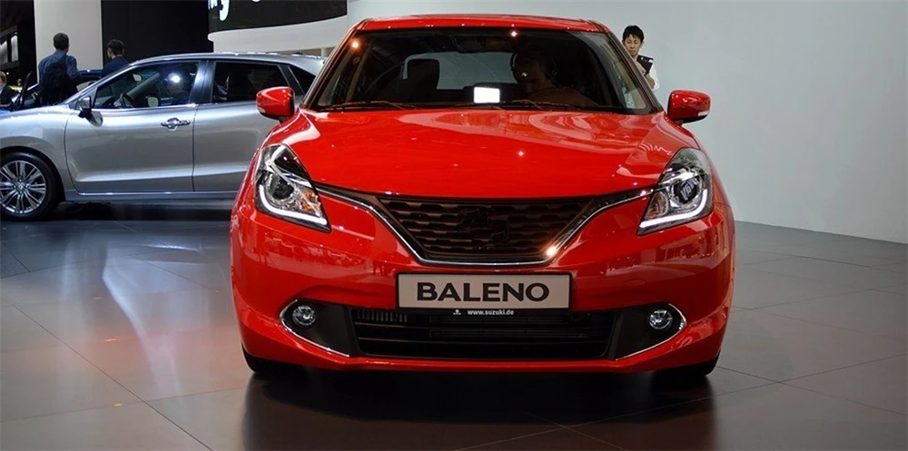 Автомобиль мигает 2 шт. для Suzuki Baleno светодио дный DRL Габаритные огни туман крышка лампы с желтым указатели поворота дневной