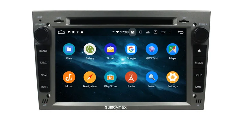 Clearance Android 9.0 Car DVD Multimedia Player For Opel MERIVA ZAFIRA Vectra Corsa D Astra H ANTARA with gps navigation built in wifi 6