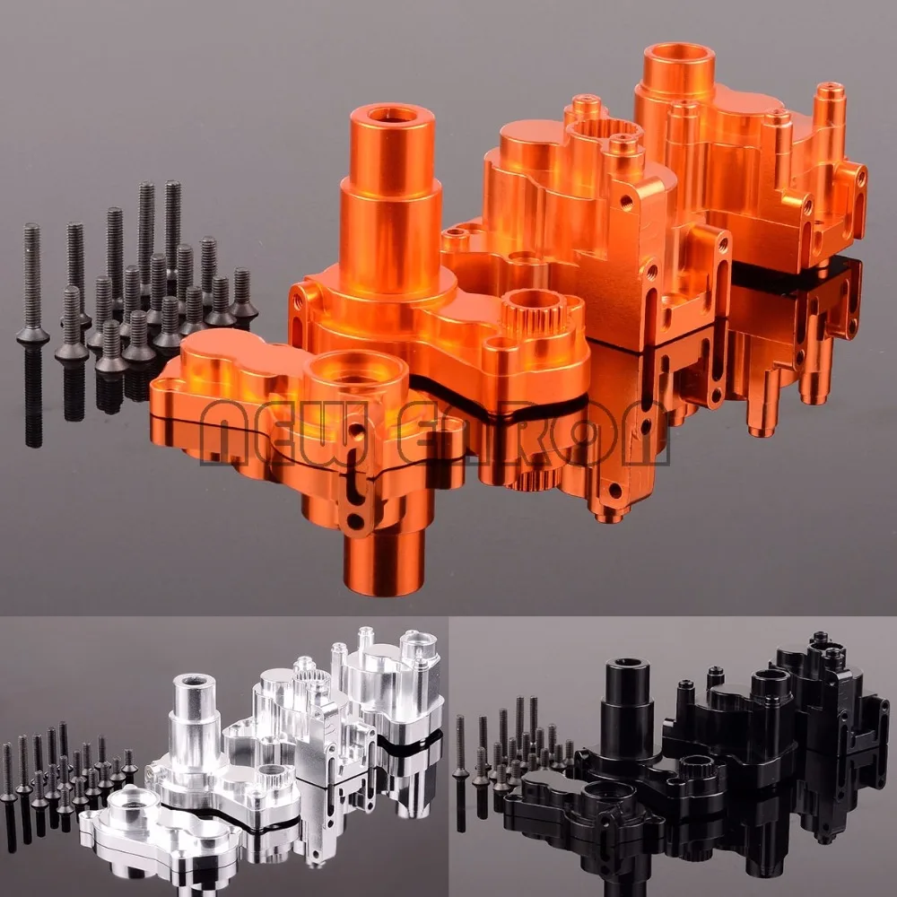 

NEW ENRON RC CAR 1:10 Set Aluminum Transmission Case RR038 For RC 1/10 AXIAL RR10 BOMBER