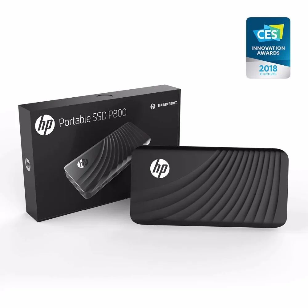 

HP Portable External Solid State 256gb SSD P800 for Intel Thunderbolt3 Certified usb c High Speed HDD Hard Disk Drive for Mac PC