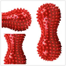 Spiky Massage Ball – Fitness Balls, Sense to Strengthen Mini Peanut Massage Ball Soft for Back Foot Hand Training Ball Blue Red