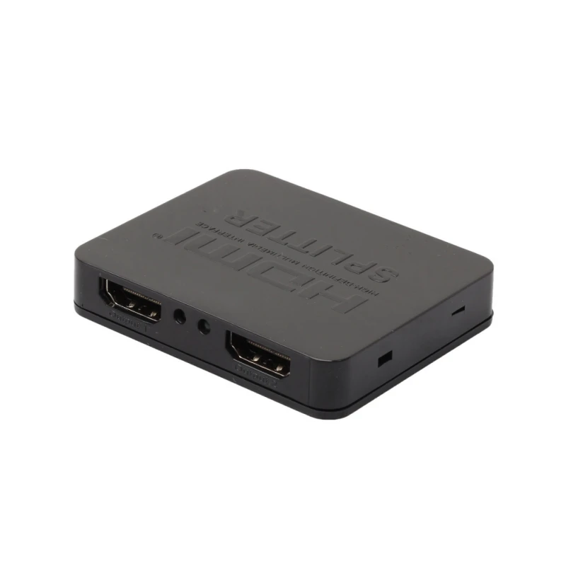 

Splitter For HDMI Full HD 1080P 4K Video Switch Switcher 1x2 Split 1 In 2 Out Dual Display Amplifier Support DTS, Dobby.