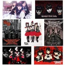 BABYMETAL плакат семейная Спальня украшение картина высокой четкости покрытая бумага Плакат Бар Кафе спальня наклейки на стену