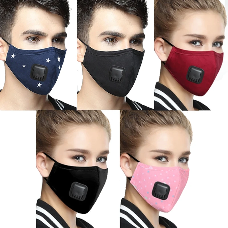 Haze Respirator Mask Mouth Mask Design Carbon Filter Face Cotton Mask Respirator Anti Allergy Activat Carbon Proof Flu Dust Mask