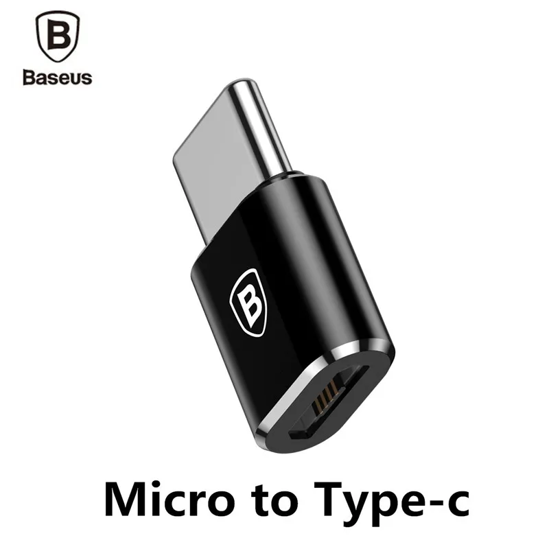 Baseus Micro USB/USB Female to Type-C Male Converter Adapter For Samsung Xiaomi Huawei USB-C TYPE-C USB Charger | Мобильные телефоны