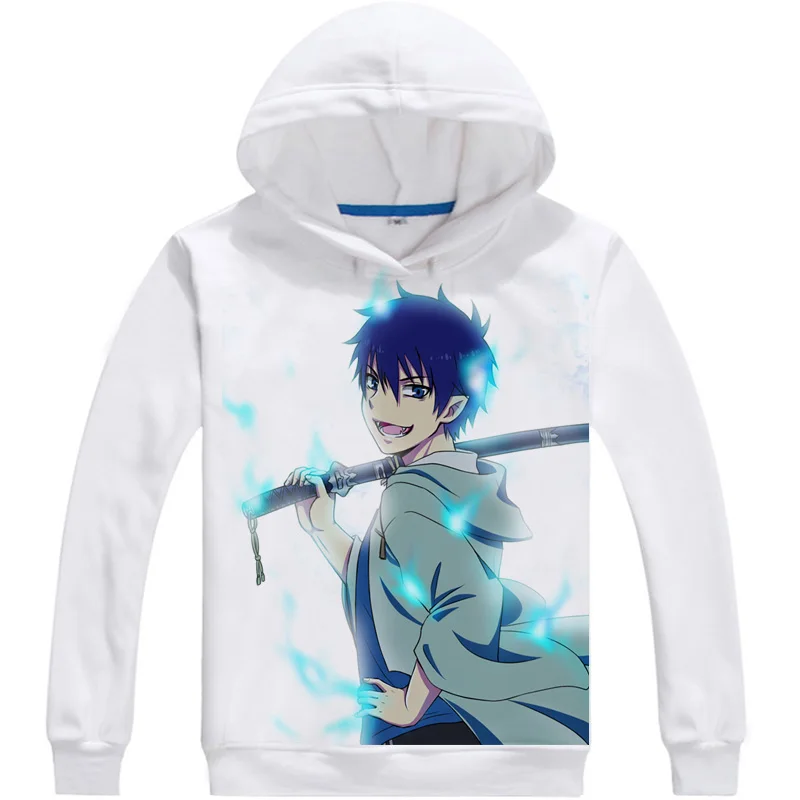 Shirts a Ao Cosplay Multi Kato a Kazue style A a Rin a Okumura a a Yukio a Ekusoshisuto No a Hoodies Exorcist Blue a a a qwFAOB