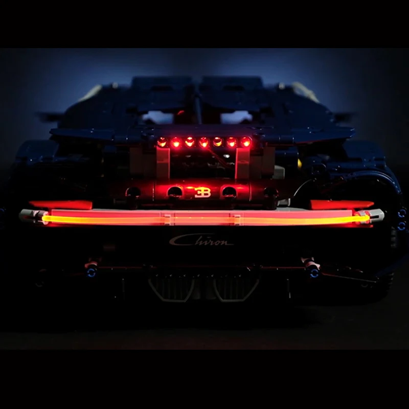 Светодиодный светильник Lego Technic 42083 Bugatti Chiron для гоночного автомобиля