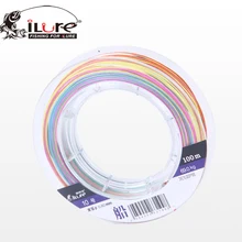 12 нитей 100 м 4#6#8#10# плетеная линия PE линия многоцветная Лодка Рыболовная линия один цвет один метр большой игровой провод