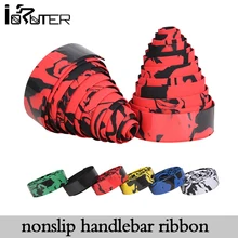 AT-HW-007 1 Pair Cycle Road Bike Sports Cork Handlebar Tape Bicycle Bar Wrap Ribbon with 2 Bar Plugs Free Shipping