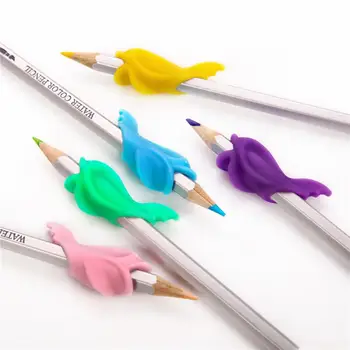 

3Pcs Writing Posture Correction 3 to 12 years old Silicone Pencil Holder Pen Writing Aid Grip Posture Correction Tool 17SEP18