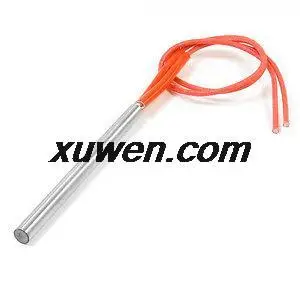 

1pcs AC 220V 150W 6mm x 80mm Cartridge Heater Heating Tube Element Red Silver Tone Electricity Generation