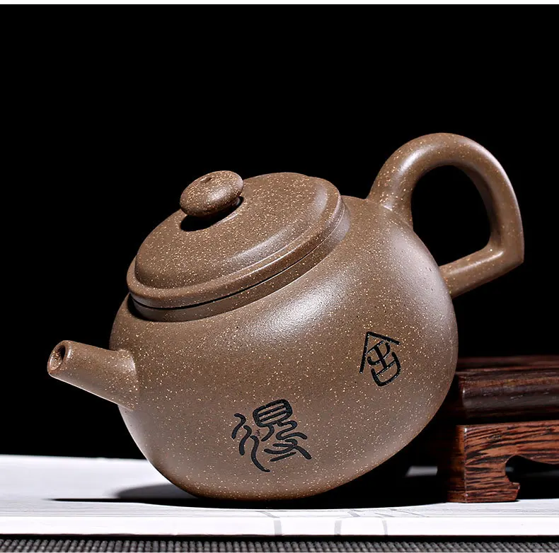 Исин чайник ore duan Mud чистый ручной чайник натуральная фиолетовая Глина чайник для заваривание чая заварка Подарочная коробка на заказ