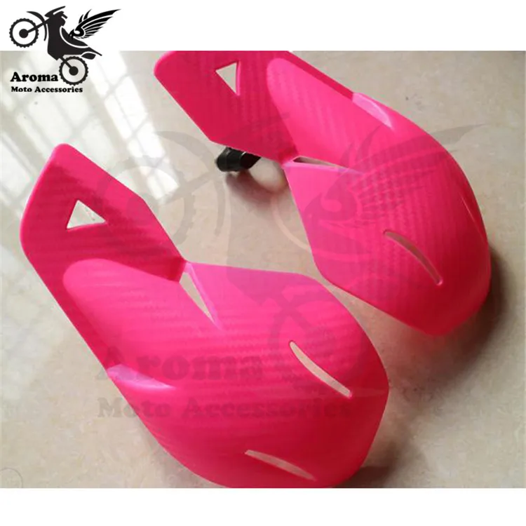 

Plastic handguards hand guard Fit Motorcycle Motocross Dirt Pit Bike ATV XLR125 YZF KLX KTM 7/8" 22mm motorbike Handlebar pink