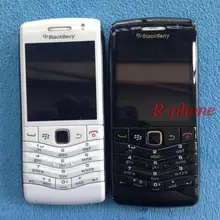 Отремонтированный BlackBerry жемчуг 9105 Мобильный телефон 3g GSM WiFi смартфон четырехдиапазонный разблокированный& Белый& один год гарантии