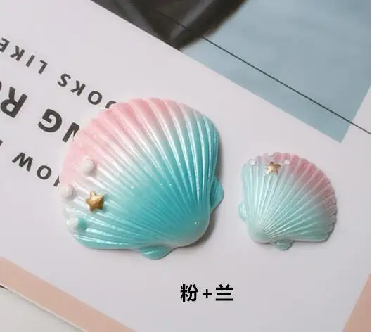 

Marine Theme Shell Resin Accessories Mobile Phone shell DIY Material Refrigerator Stickers Home Decoration Accessories