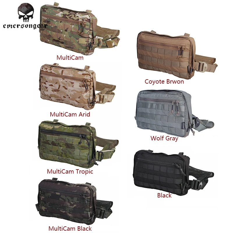 Emersongear Tatcical Chest Bag Military Multicam Recon Airsoft Emerson ...