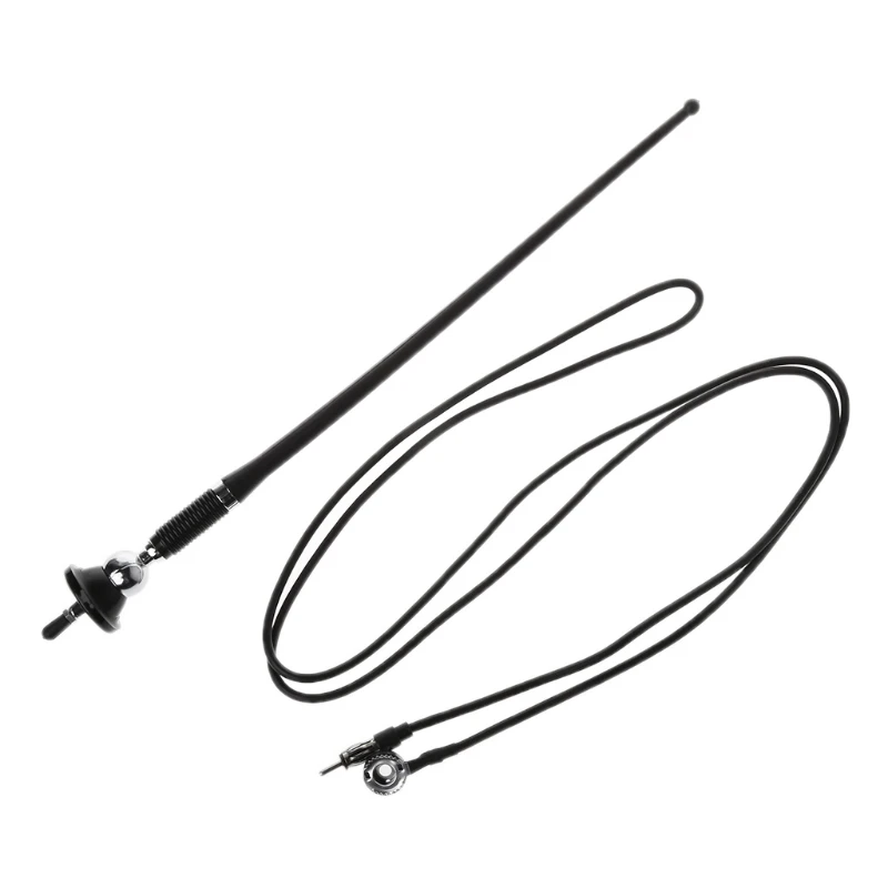 Universal Car Stereo 36cm Rubber Mast Antenna Roof Aerial Replacement