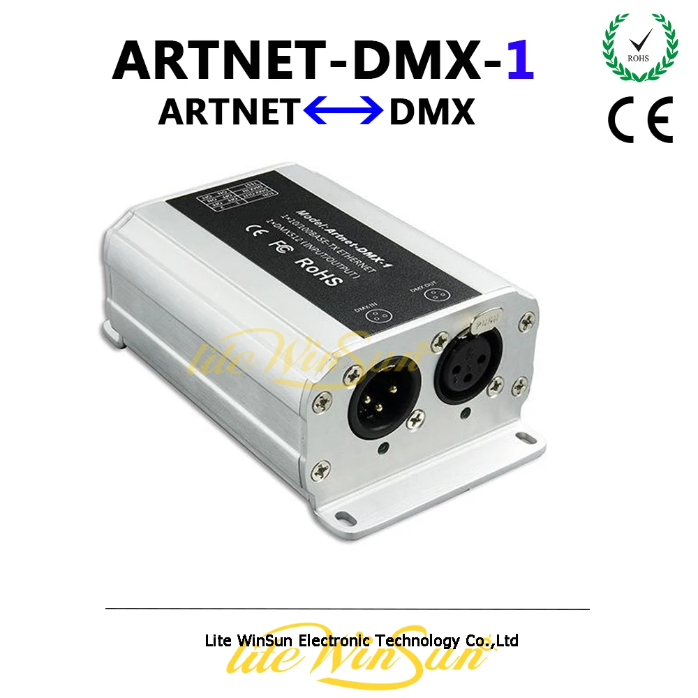 

Litewinsune Artnet to DMX 512 Channels Console Lighting Program Parts Aartnet Input Signal