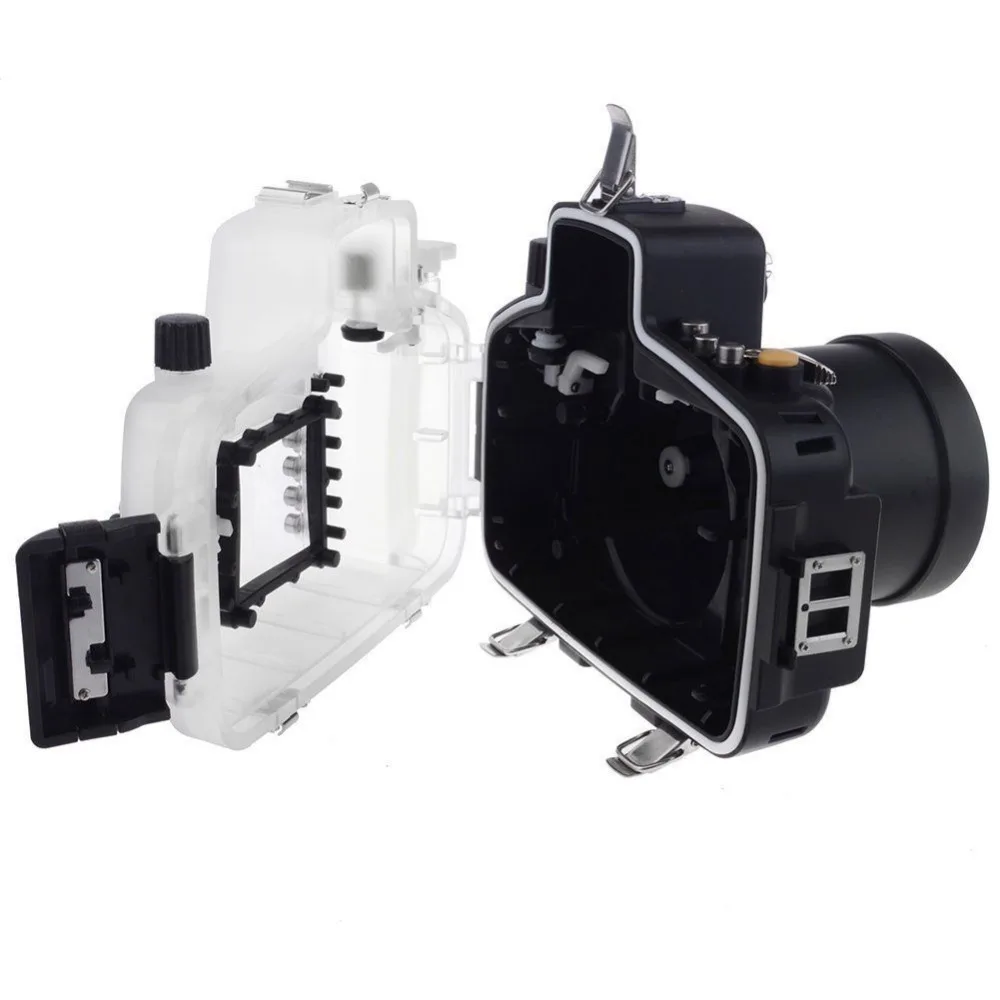 Waterproof Underwater Housing Camera bag Diving  Case for Nikon D7100 18-55mm lens